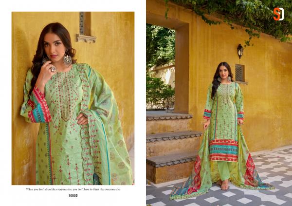 Shraddha Bin Saeed Lawn Collection Vol 10 Pakistani Suit